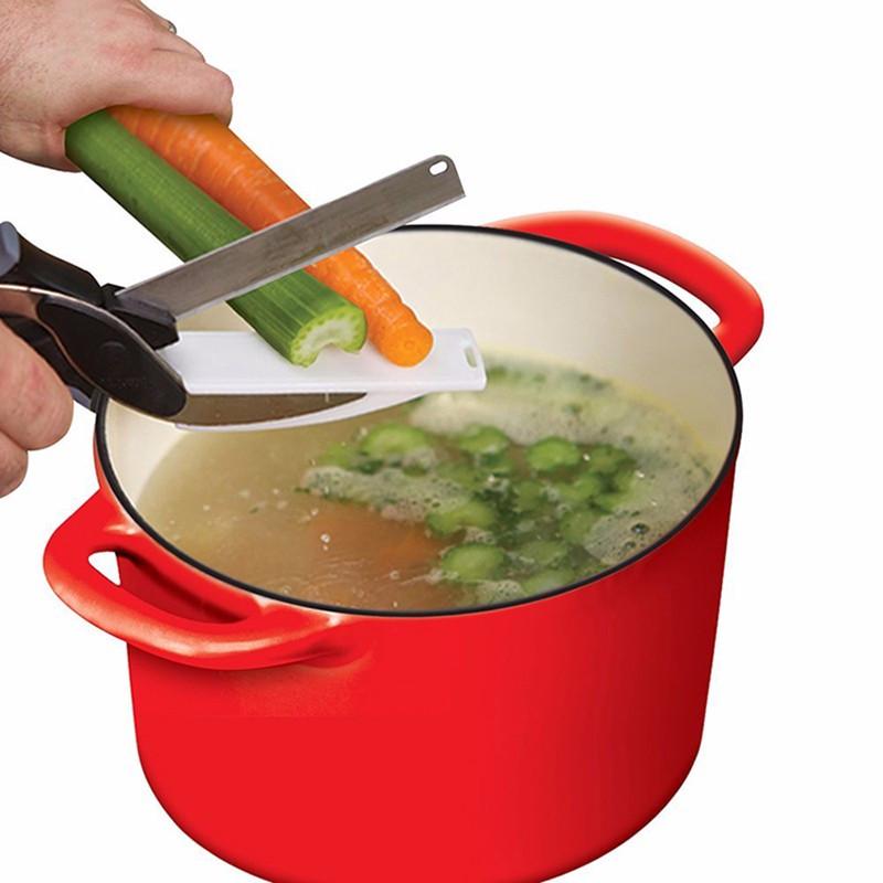 Clever Cutter 2 in 1 Kitchen Knife & Cutting Board
