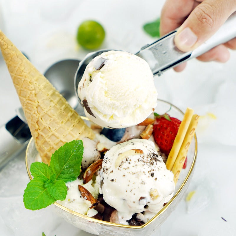 Stainless steel ice cream spoon for making ice cream ice cream ball spoon with a diameter of 5CM