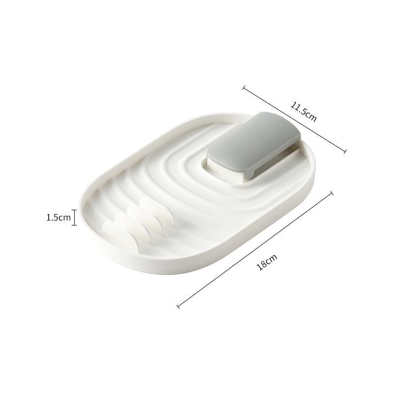 Folding Pot Cover Rack Shovel Rack Integrated Storage Rack Kitchen Stove Storage Rack Drain Tool Chopsticks Spoon Rack