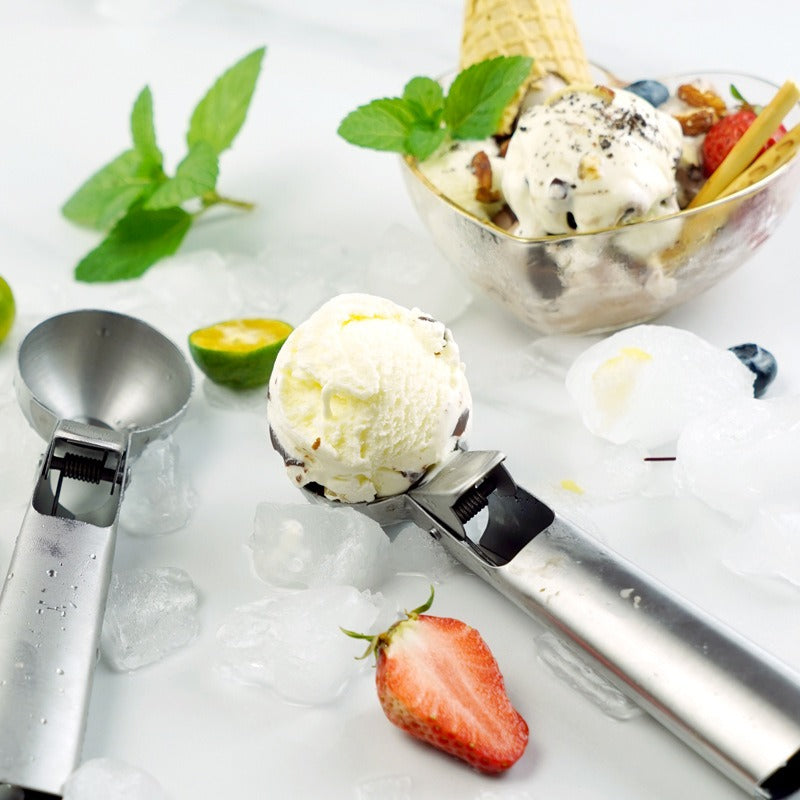 Stainless steel ice cream spoon for making ice cream ice cream ball spoon with a diameter of 5CM