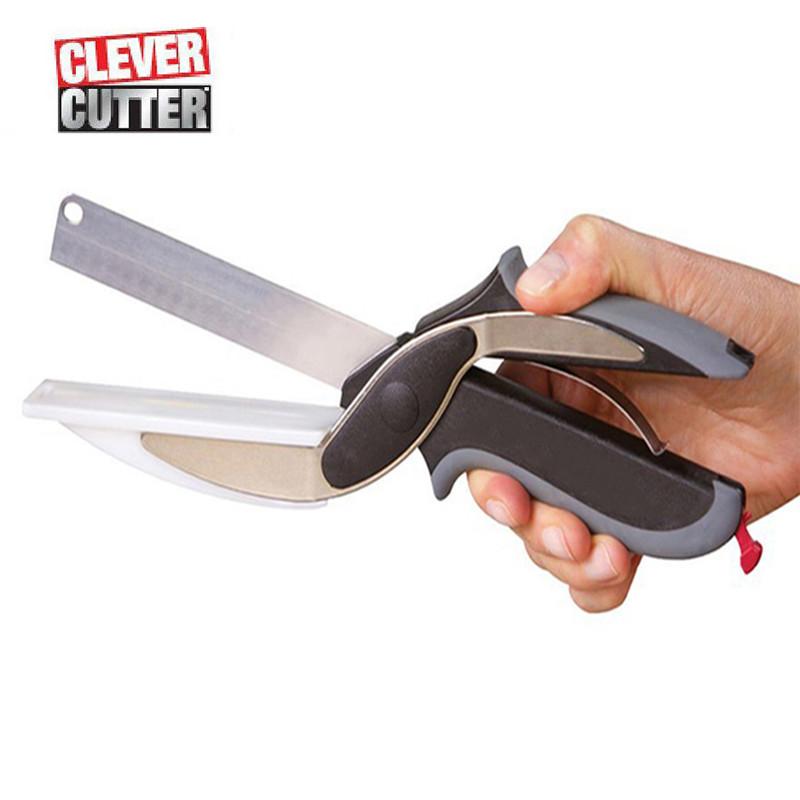 Clever Cutter 2 in 1 Kitchen Knife & Cutting Board