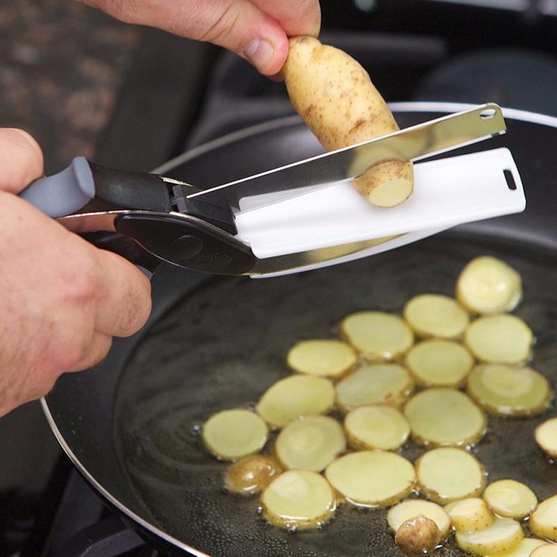 Clever Cutter 2 in 1 Kitchen Knife & Cutting Board
