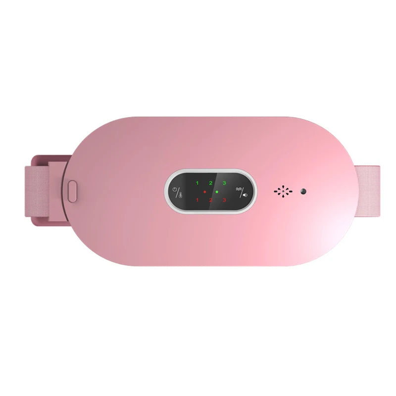 Women in Period Menstrual Heating Pad  Heating Massage Belt  Abdominal Massager Warm Palace Electric Pain Relief Device